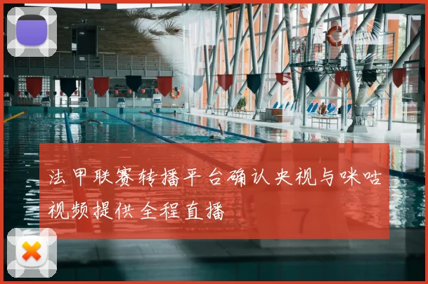 法甲联赛转播平台确认央视与咪咕视频提供全程直播